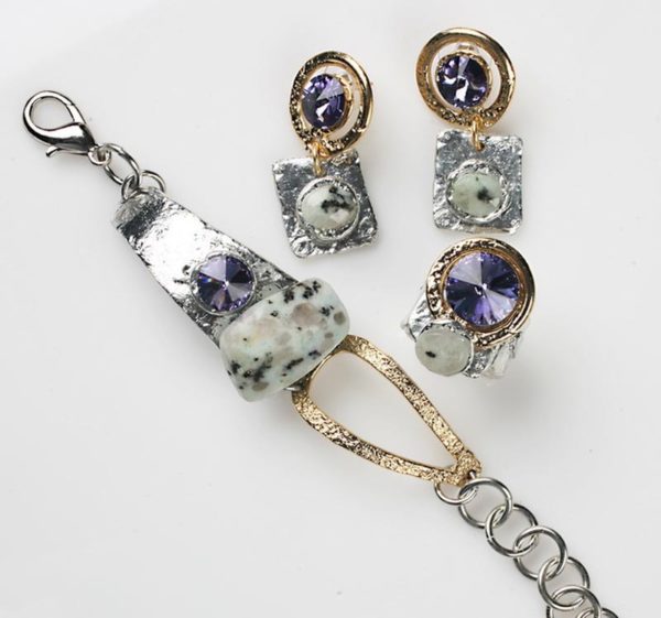 Earrings Bracelets & Rings 160 - Set