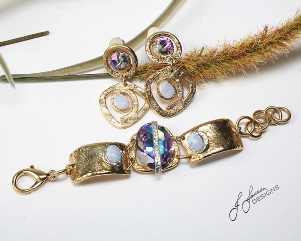 Earrings Bracelets & Rings 205 - Set