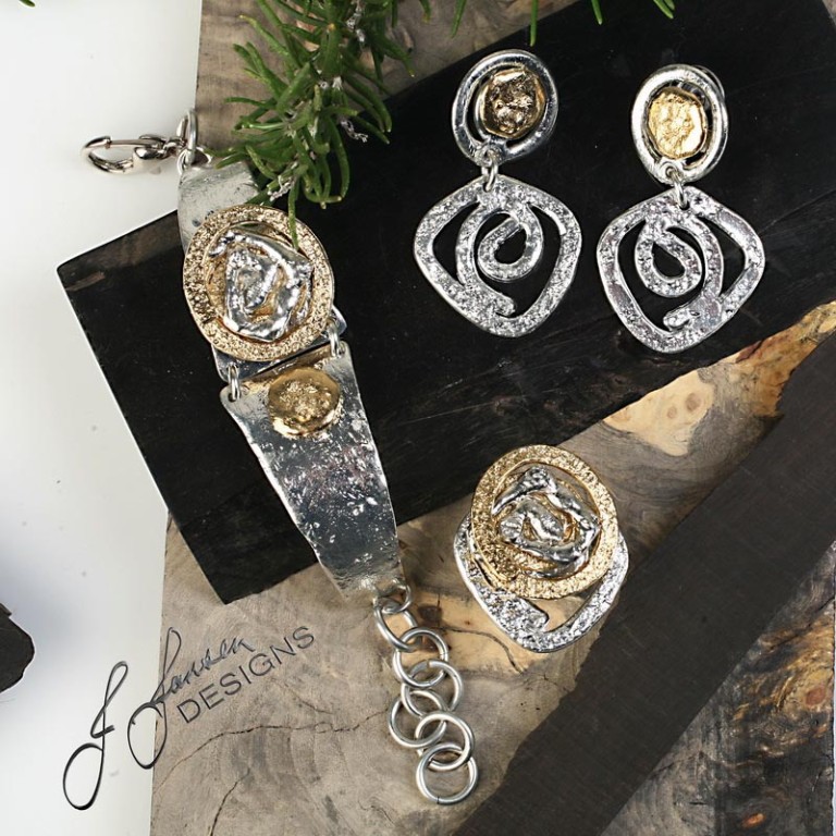 Earrings Bracelets & Rings 259 - Set