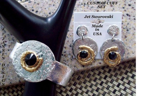 Cuff Bracelet 475 - Earrings