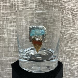 Whiskey Rocks Glass - Rocks #108 (Aura Quartz)