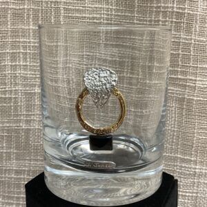 Whiskey Rocks Glass - Rocks #114 (Black Onyx (Plain))
