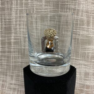 Whiskey Rocks Glass - Rocks #113 Crystal (Black Onyx)